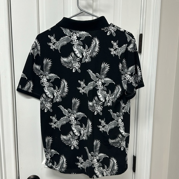 Express Polo Print Tropical Black M - Picture 5 of 5